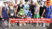 No dresses in baseball: MLB outlaws hazing ritual