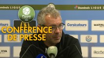 Conférence de presse Tours FC - Chamois Niortais (2-1) : Jorge COSTA (TOURS) - Denis RENAUD (CNFC) - 2017/2018