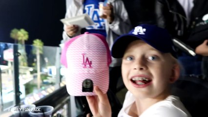 FIRST BASEBALL GAME! Family Fun Pack VLOG!