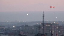 Kilis - Azez - Savaş Uçaklarının Afrin'deki Hedefleri Bombalama Anı 2