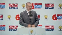 Cumhurbaşkanı Erdoğan : 