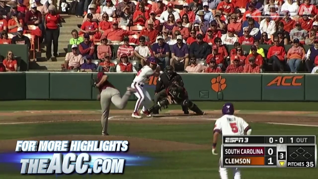 Clemson vs. South Carolina Baseball Highlights (2016)
