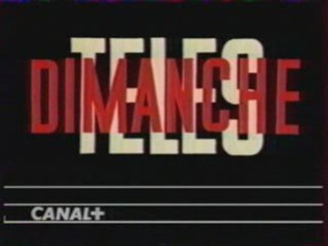 CANAL+ 18/04/93 | Météo + Télés Dimanche