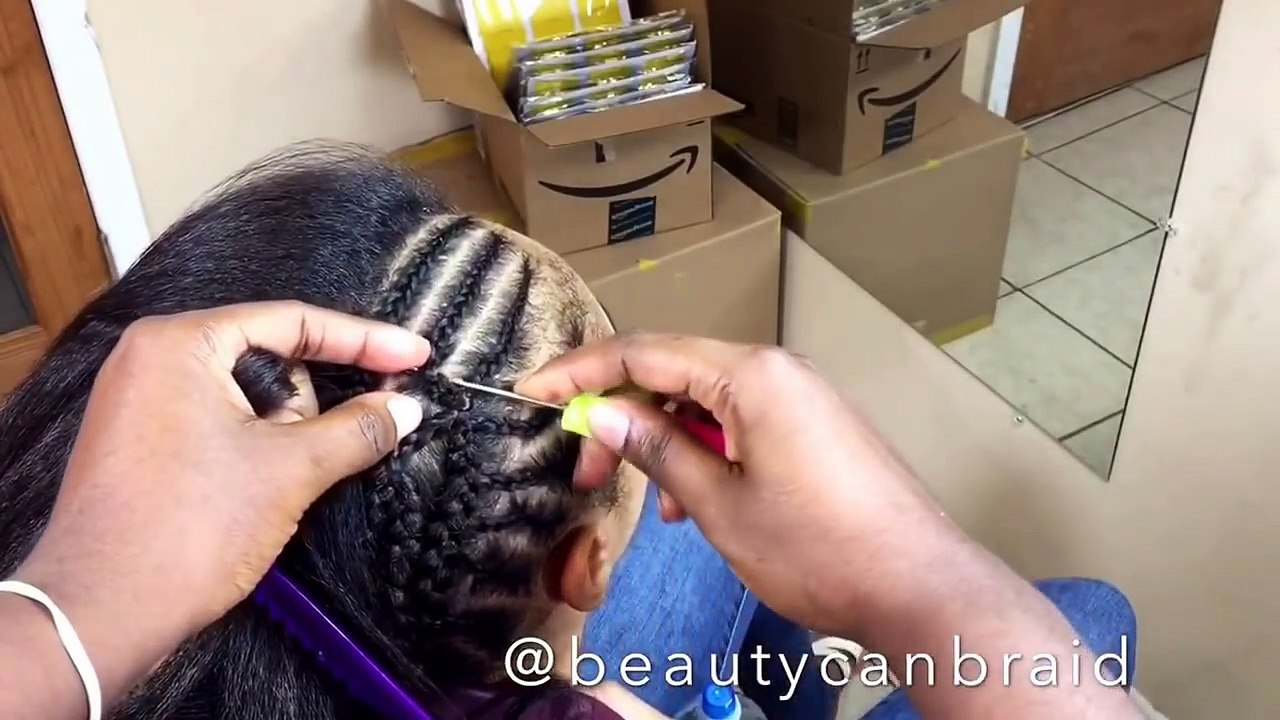 #95. BEST BRAIDING PATTERN 4 (crochet) PONYTAIL