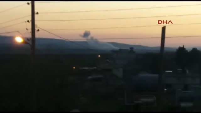 Kilis - Afrin Bölgesinde 'Zeytin Dalı Harekatı' Başlatıldı 1