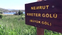 Nemrut Krater Gölü, ziyaretçilerini büyülüyor - BİTLİS