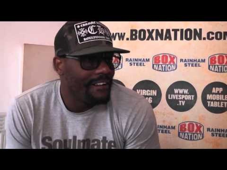 DERECK CHISORA TALKS TO SECONDSOUT BOXING ABOUT "TYSON FURY"