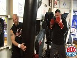 JOEY ABELL MEDIA WORKOUT AHEAD OF HIS FIGHT WITH TYSON FURY
