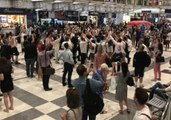 England Fans Sing Chant Dedicated to Team Manager in Liverpool Street Station