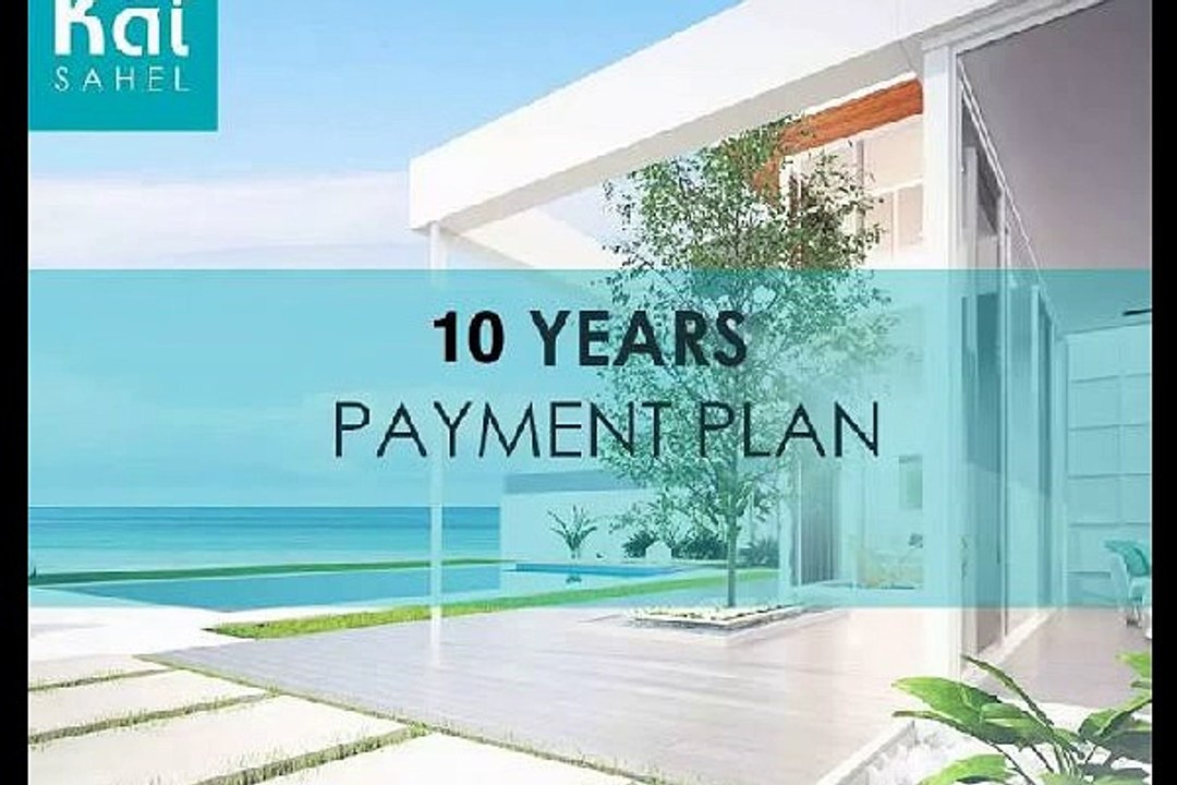 chalet 100m for sale Kai Sahel sea view located with installments