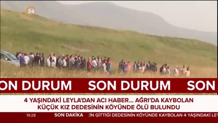 Küçük Leyla ölü bulundu