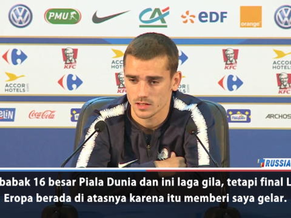 Kemenangan Lawan Argentina Terasa Bagus Tapi Gelar Liga Eropa Di Atasnya - Griezmann