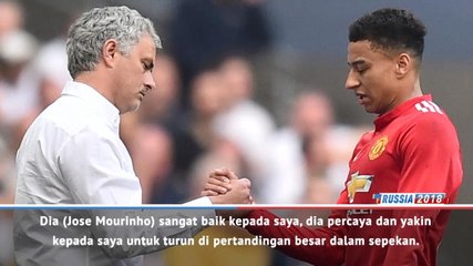 Mourinho Salah Satu Bagian Terpenting dalam Peningkatan Performa Saya - Lingard