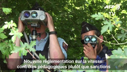 80 km/h: des contrôles pédagogiques avant les PV