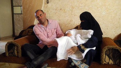 Gazzeli çiftten Erdoğan'a seçim hediyesi - GAZZE