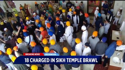 Charges Filed Against 17 People in Fight at Indiana Sikh Temple