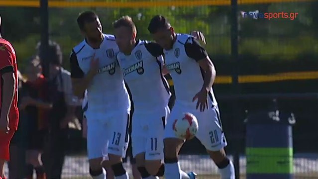 1-2 Efthymios Koulouris Goal - PAOK 1-2 FC Nordsjælland 02.07.2018
