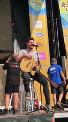 Cepeda cantando " está vez " " llegas tú " y " 90 minutos " | ensayo gira déjate llevar de  cadena dial |