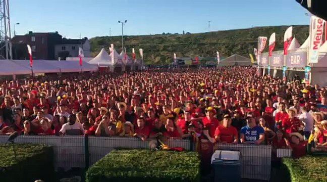 Ambiance folle à Sclessin !