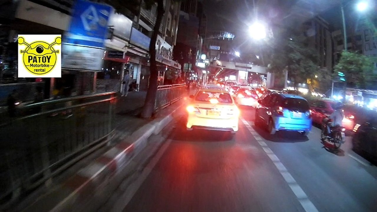 Motorbike Rent in Bangkok, Ride in Sukhumvit soi 8 (part9) | Patoy Motorbike Rental Bangkok