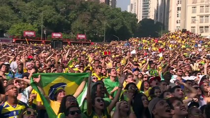 Festa brasileira, tristeza mexicana