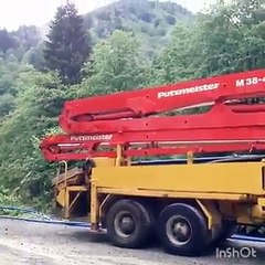 Karadenizde Beton Pompası ve Mikserlerin Sele Tslim Oluşu
