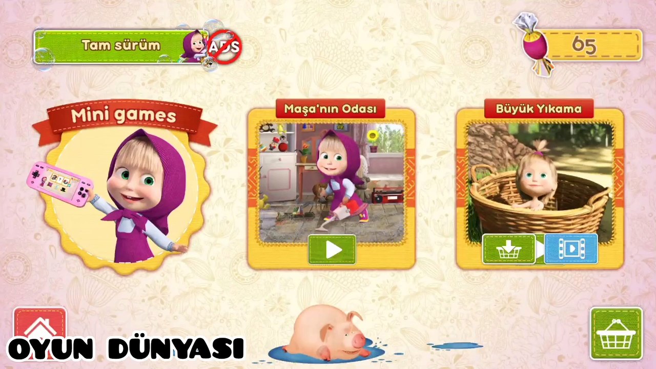 Masha House Cleaning Oyunu Nasıl Oynanır ?