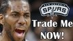 Kawhi Leonard THREATENS To Sit Out If NOT Traded