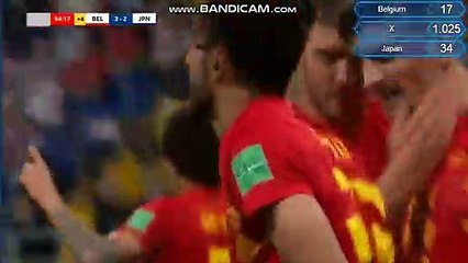 Nacer Chadli Goal HD - Belgium 3-2 Japan 02.07.2018