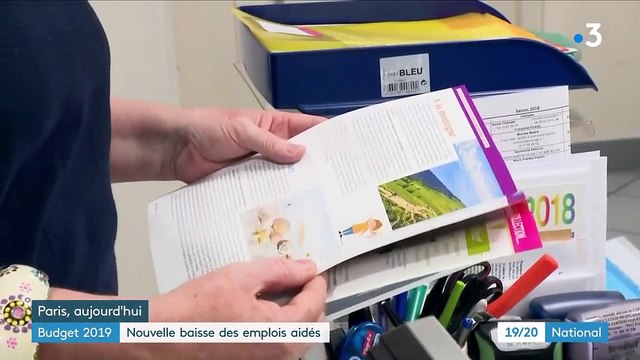 Budget 2019 : nouvelle baisse des emplois aidés