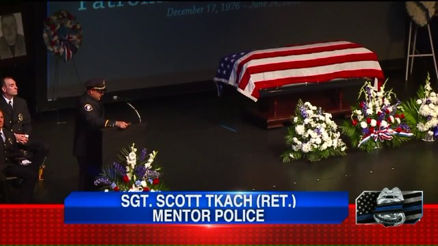 Ohio Community Says Final Goodbyes to Officer Killed in Hit-and-Run