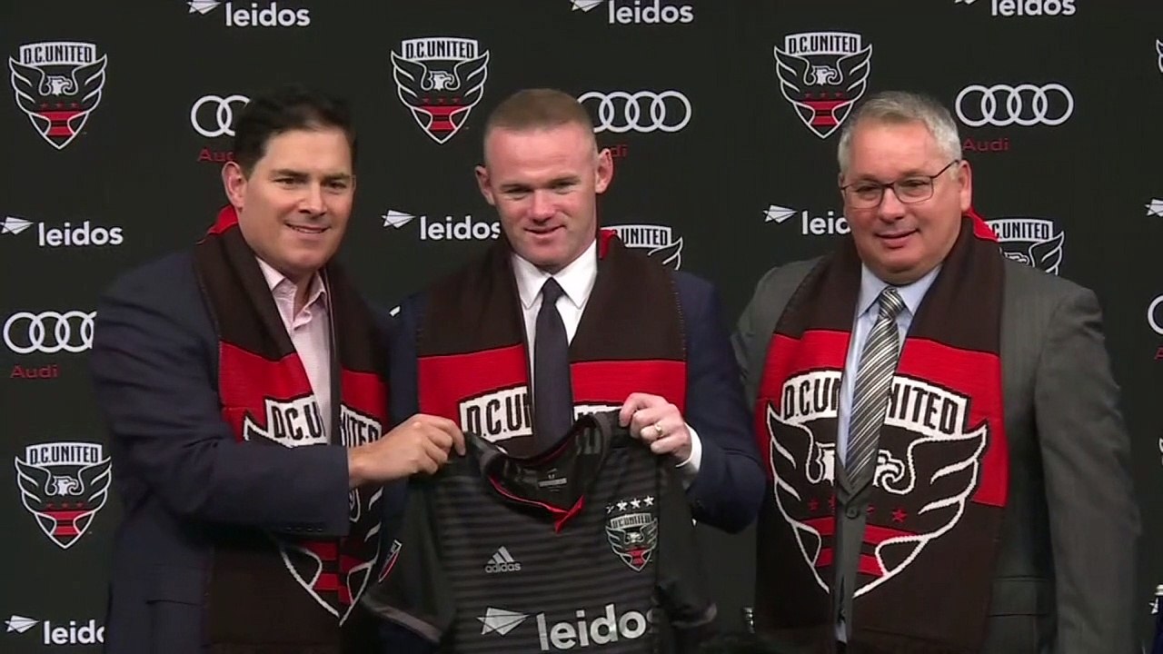 MLS: DC United presenta al goleador inglés Wayne Rooney