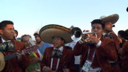 Mexico fans' final party in Russia