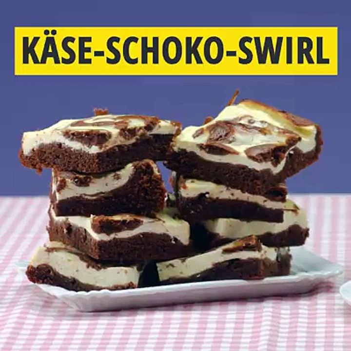 Käsekuchen? Schokokuchen? Warum muss man sich immer entscheiden? Es geht doch auch KäseSchoko