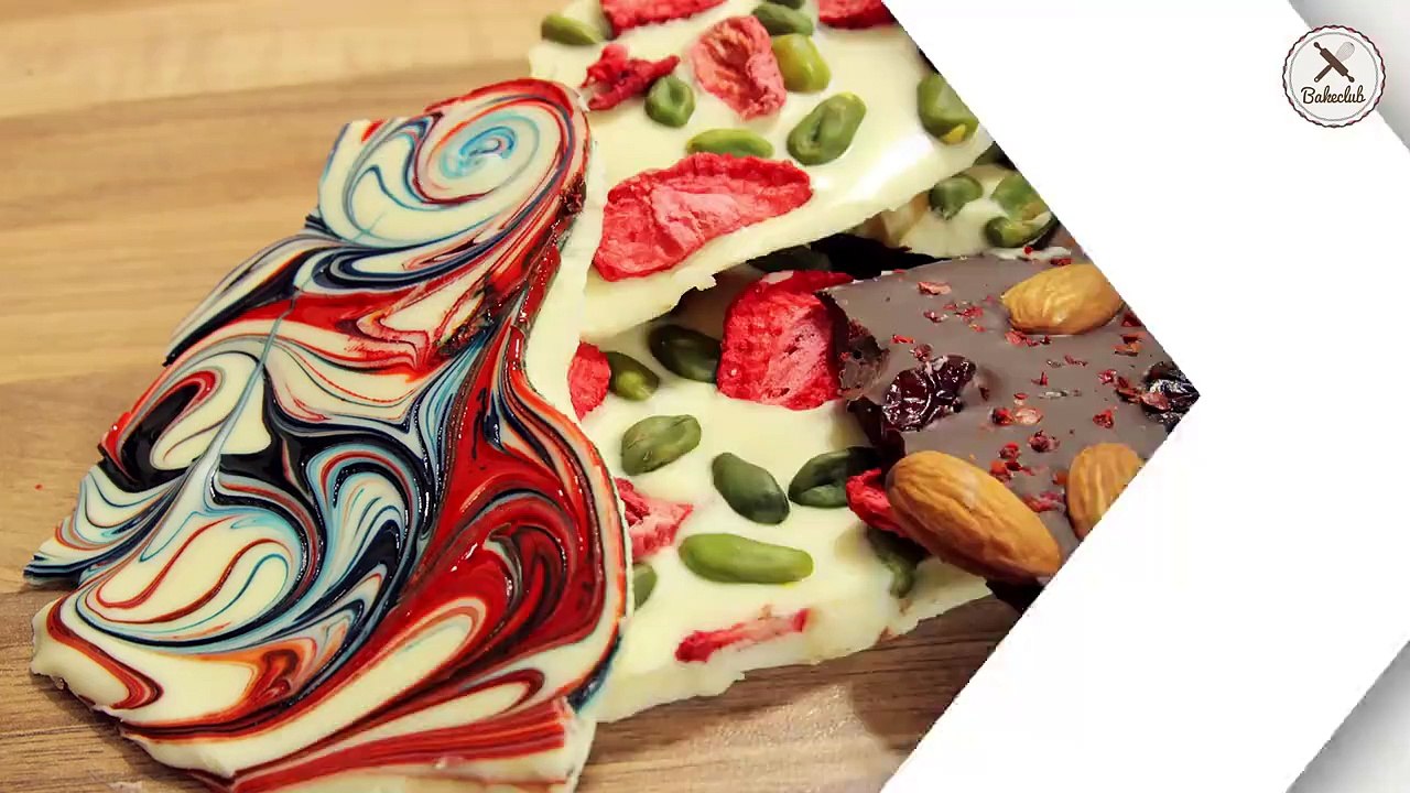 Schokolade kaufen kann jeder - diese Schokolade ist selbstgemacht, ein echter Hingucker und ein tolles Geschenk! ZUM REZEPT 