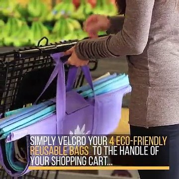 Loading and unloading groceries has never been faster, easier, or more organized! Learn more about the Lotus Trolley Bag here: Grab one for your home here: