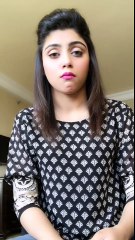 Cute baby girl hot talk on front of camera 2018