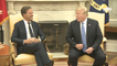 Trump With PM of The Kingdom Of The Netherlands
