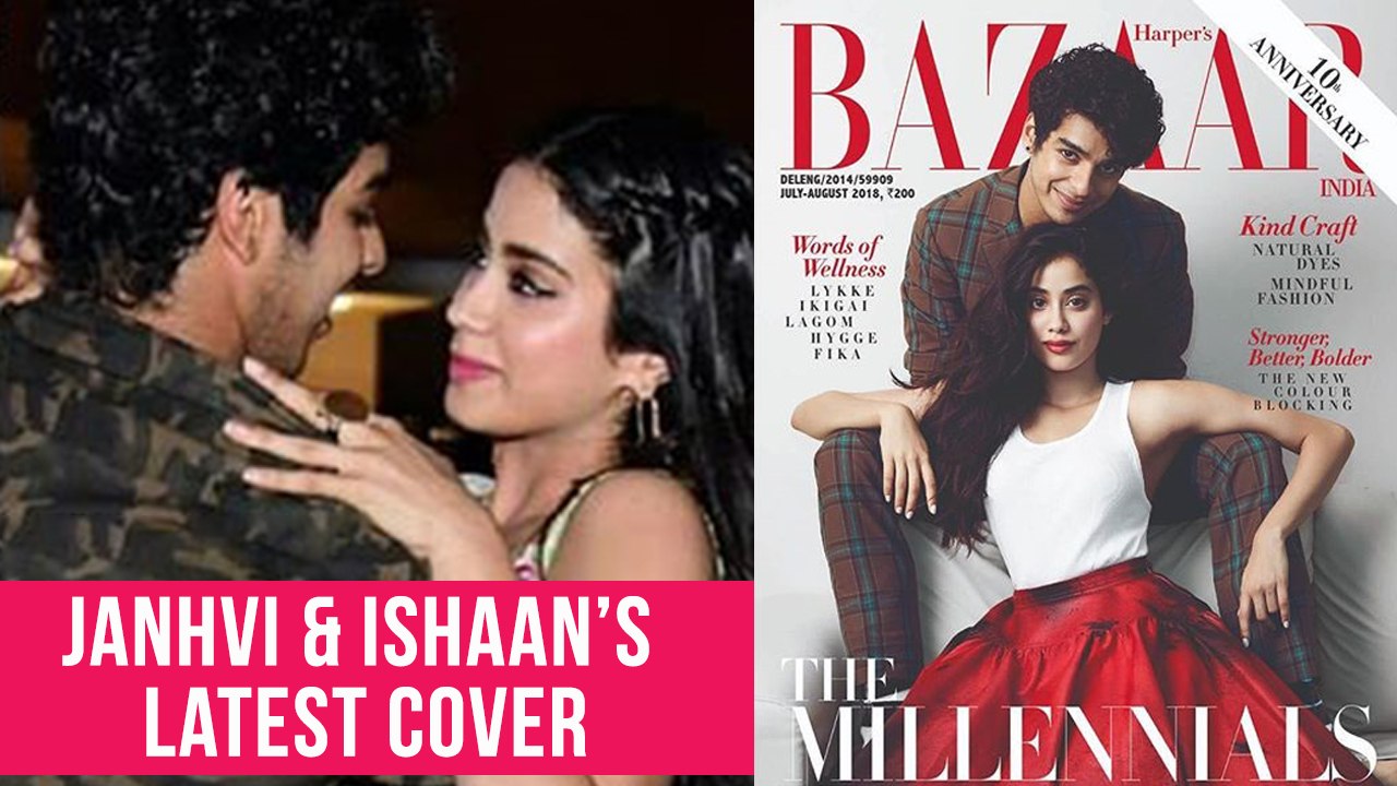 Ishaan Khatter And Janhvi Kapoor SIZZLE On A Cover Of A Leading Magazine