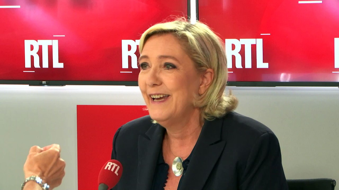 Migrants : "Les ONG sont les complices des passeurs", dénonce Marine Le Pen sur RTL