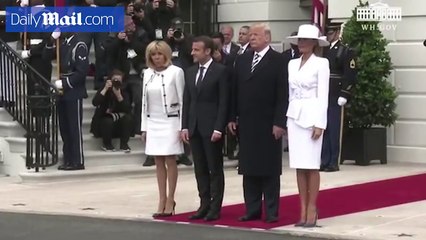Trump and His Awkward Hand-Holding Attempts with His Wife