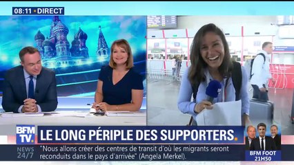 Bonne nouvelle pour Ashley Chevalier ! Elle a trouvé une place pour assister à Uruguay-France vendredi ⚽