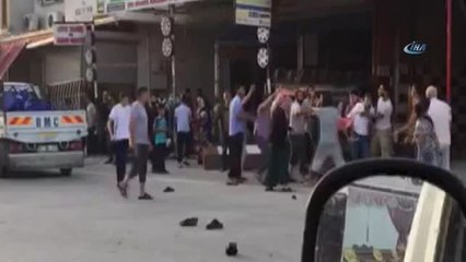 Suriyelilerin Bıçaklı Yumruklu Kavgası