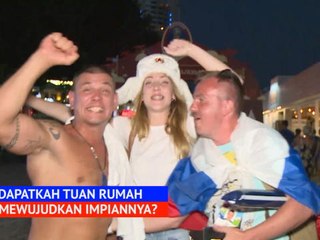 Warna-Warni Fans - Jika Rusia Menjadi Juara Dunia, Kami Akan Minum Selama Seminggu!