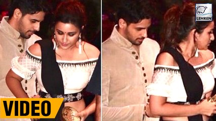 Sidharth Malhotra Saves Parineeti Chopra From Suffering A Wardrobe Malfunction