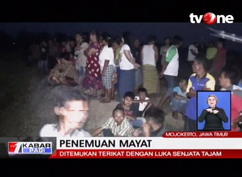 Mayat Pria Ditemukan Terikat dengan Luka Senjata Tajam