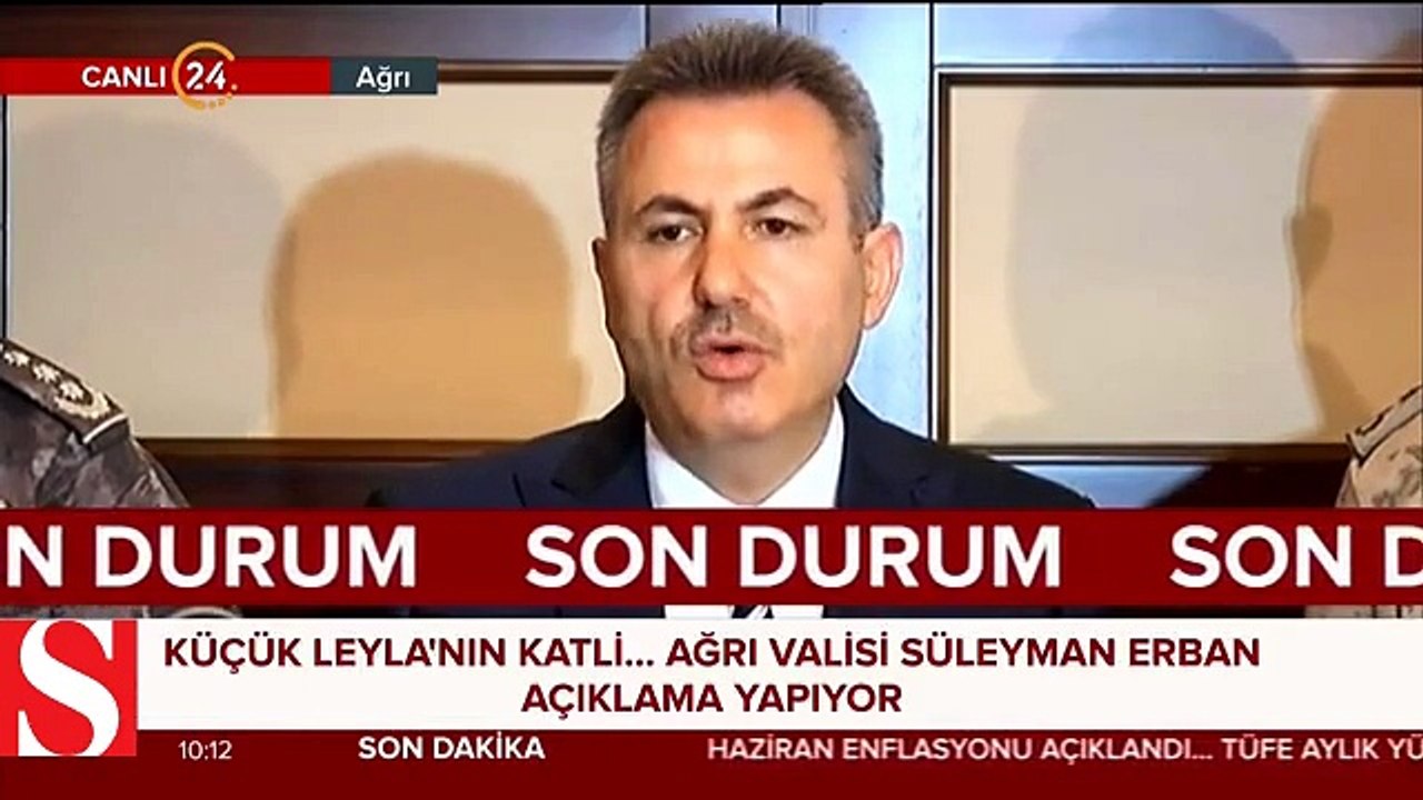 Ağrı valisi açıkladı!; İşte minik Leyla�nın ölüm sebebi