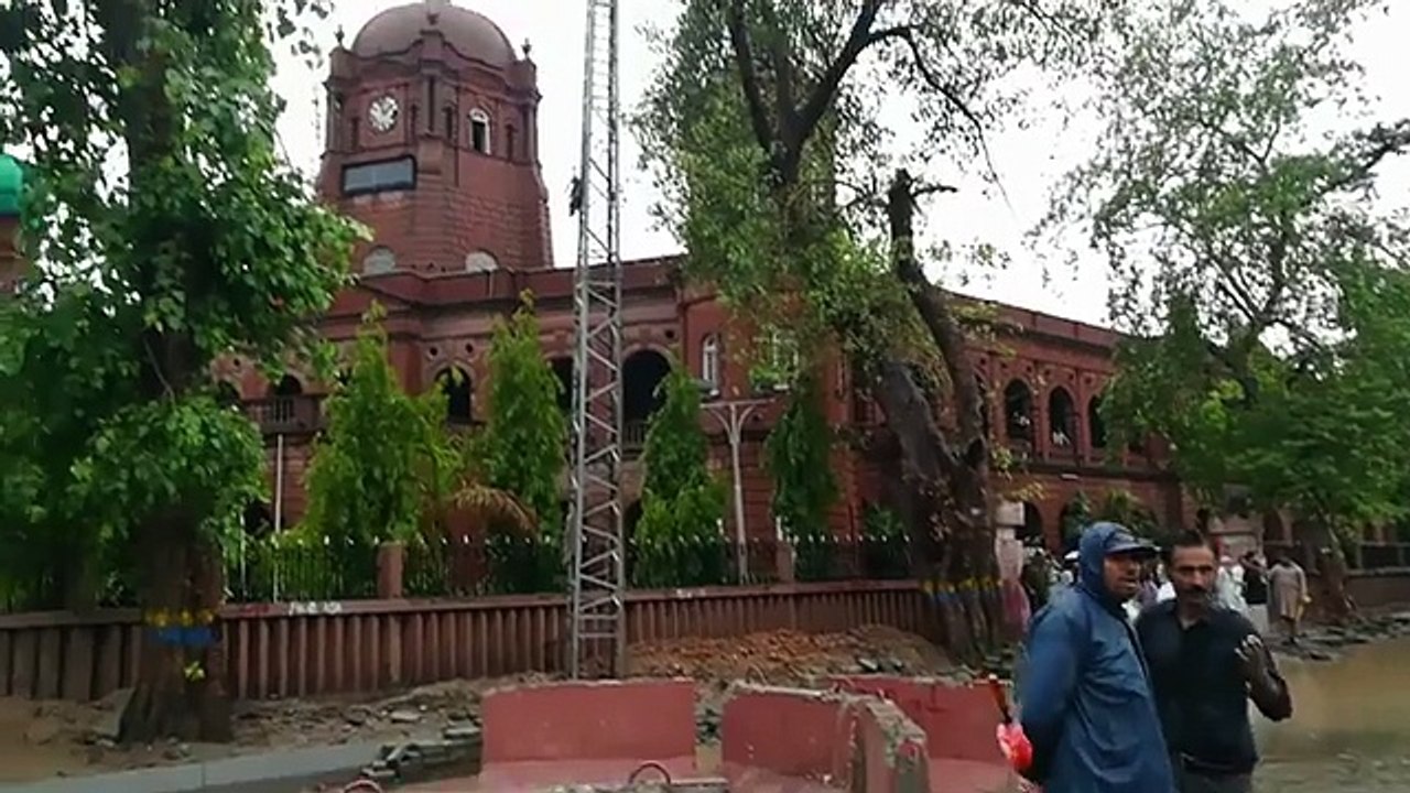 Waterfall at Mall Road Paris Lahore