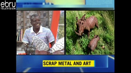 Creative Artefacts From Scrap Metals By Peter Ouma
