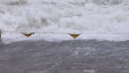 부산지역 태풍 영향권...비바람 점차 강해져 / YTN